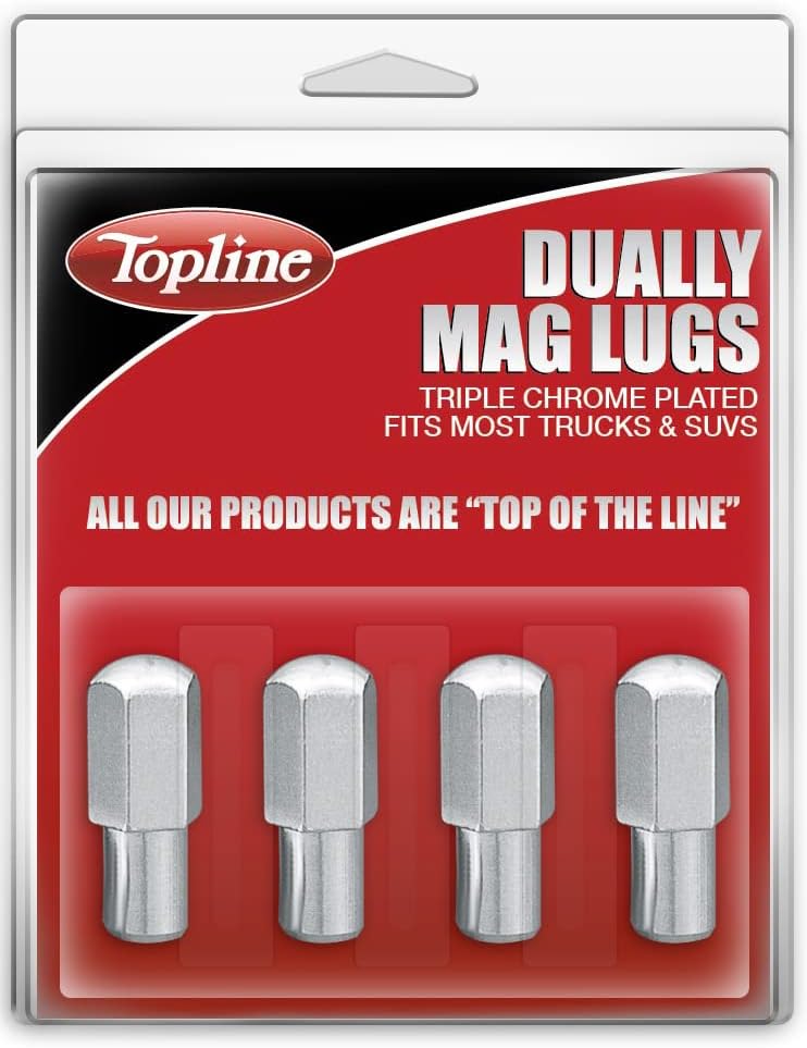 מוצרי Topline C9220-4P | Premim Chrome XL דופלקס מגזים מגזרים עם 1 שוק | 9/16 L.H. גודל חוט | 0.875 Hex |